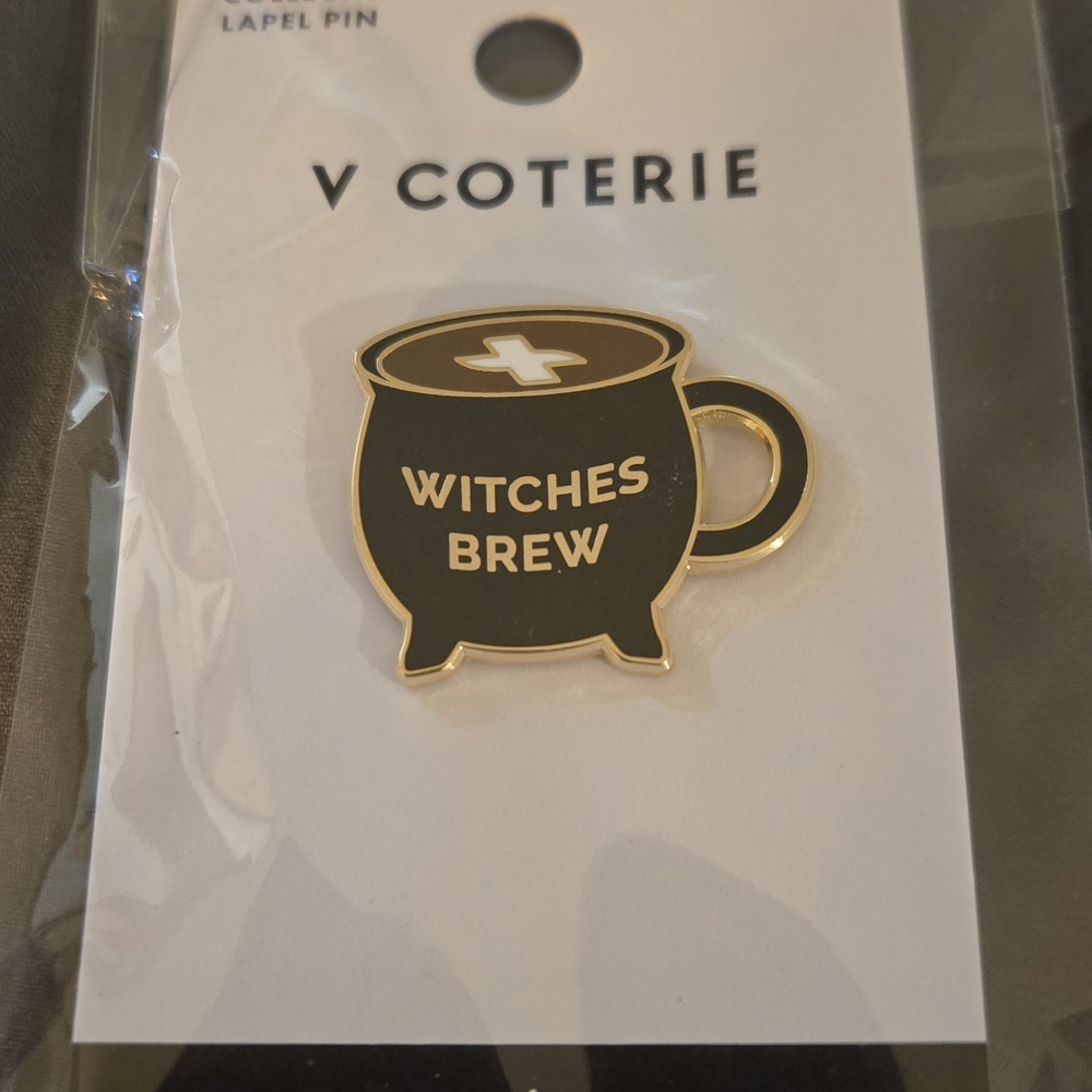 Figs & V Coterie Witches Brew Enamel Pin